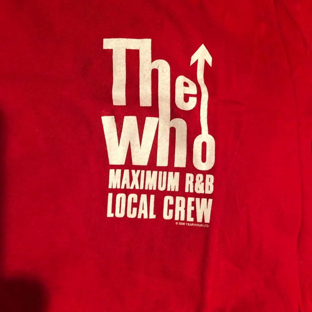 The Who T-Shirt XL local crew